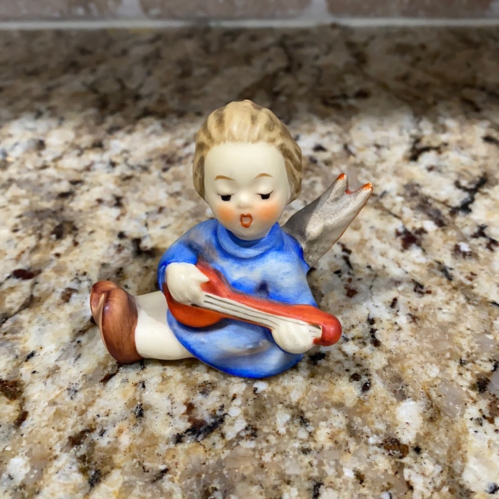 Hummel Angel with Lute vintage Goebel figurine Christmas collection